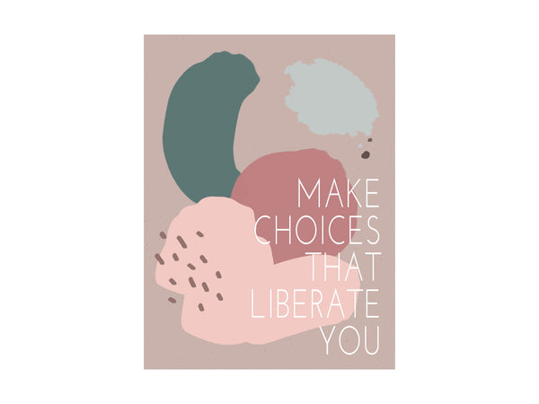 LIBERATED Wall Art Printable